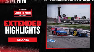 Craftsman Truck Series at Atlanta Motor Speedway | NASCAR Official Extended Highlights