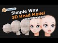 How to Modeling your own anime head in Blender – blender tutorial