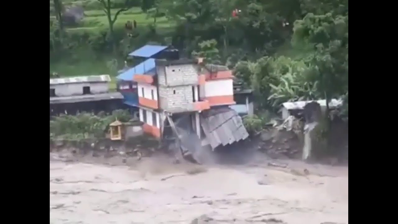 Flood And Landslides In Nepal Compilation Video - 2020 / 2077 Worst ...