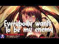 Nightcore - Enemy - (Lyrics)