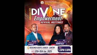 Divine Empowerment revival meetings By Pastor Amos Boniface Redeemed Gospel Church-Sunton