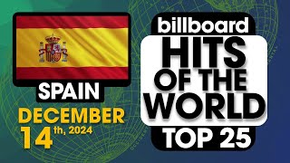 Billboard Hits of The World: Spain Top 25 (December 14th, 2024)