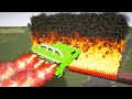 Lego Planes Fly In Giant FIREWALL! Lego Plane Crashes and Lego Airplanes Falls! (Brick Rigs) #9