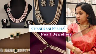 Chandrani Pearls Wedding Collection | Pearl Earrings | Pearl Sitahar | Pearl Bracelet