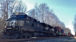 GREAT NARROW FONT K5LA DOPPLER EFFECT! NS 9624 leads 20R through Hudson Ohio