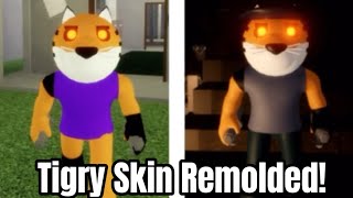 *NEW* TIGRY SKIN REMOLDED! (Gameplay) | Roblox Piggy