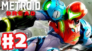 Metroid Dread - Gameplay Walkthrough Part 2 - Wide Beam and Morph Ball! (Nintendo Switch)
