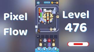 🎮 Pixel Flow Level 476 Walkthrough | Go Answer 🧩✨