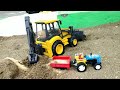 tractor hmt toy with fully loaded trolley toy tractor power boom boom