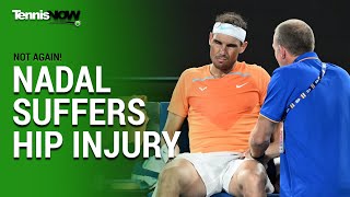 Rafael Nadal Injures His Hip | Australian Open