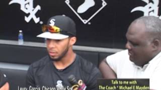 LEURY GARCIA, CHICAGO WHITE SOX \u0026 COACH MAYDEN