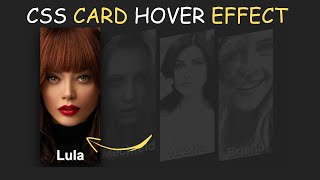 Create a STUNNING Card Hover Effect in CSS NOW! | Animated Card Hover Effects Using CSS