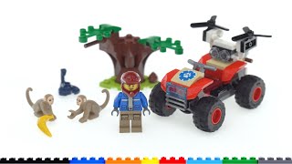 LEGO City 2021 Wildlife Rescue ATV 60300 review! Small, cheap, and good