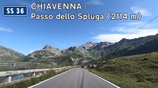 Italy: SS36 Chiavenna - Passo dello Spluga (2114 m)