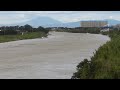 台風２６号小櫃川増水１