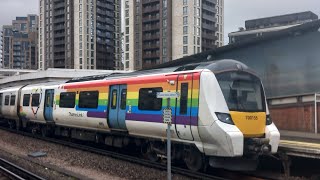 ThamesLink PRIDE Class 700 departing East Croydon | 14/4/2023