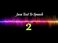 Java Text To Speech Tutorial : Part 2 (Voices and Languages 1)