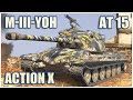 M-III-Yoh, AT 15 & Caernarvon Action X • WoT Blitz Gameplay