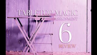 Tabletop Magic Workshop Review Assignment Six