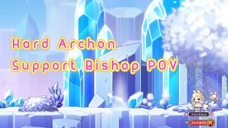 MAPLESTORY M | Hard Archon - bishop be chillin’ whackin’  😏