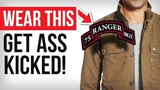 Wear THIS & Get Your Ass Kicked... | Stolen Valor Meaning & Consequences