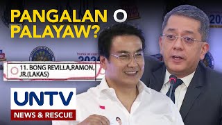 ALAMIN: Bakit nasa letter B ang apelyido o pangalan ni Senator Bong Revilla sa balota