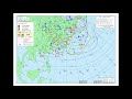 天気図（アジア太平洋域）2021年3月