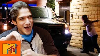 Teen Wolf Star Tyler Posey’s Car Gets Destroyed | Punk’d