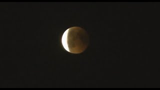 LUNAR ECLIPSE + MARS View - July 2018 [Time Lapse]