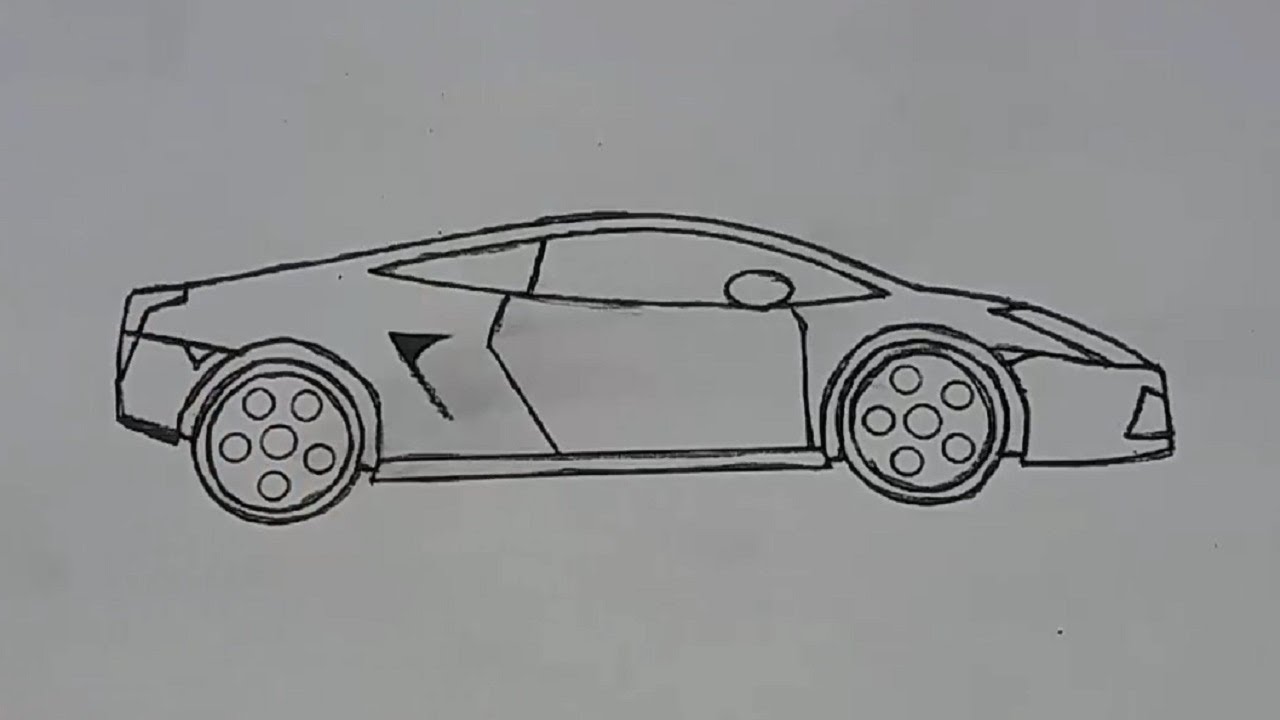 Lamborghini Araba Çizimi - Adım Adım Kolay Araba Çizimi Nasıl Yapılır ...