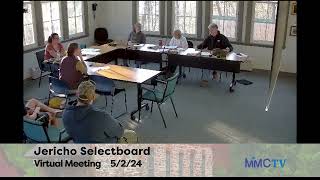Jericho Selectboard 5-2-2024