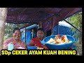 SOUP CEKER AYAM‼️ MAKAN MIE LIDI PAKAI KUAH SOUP. SANGAT SEDAP 👍