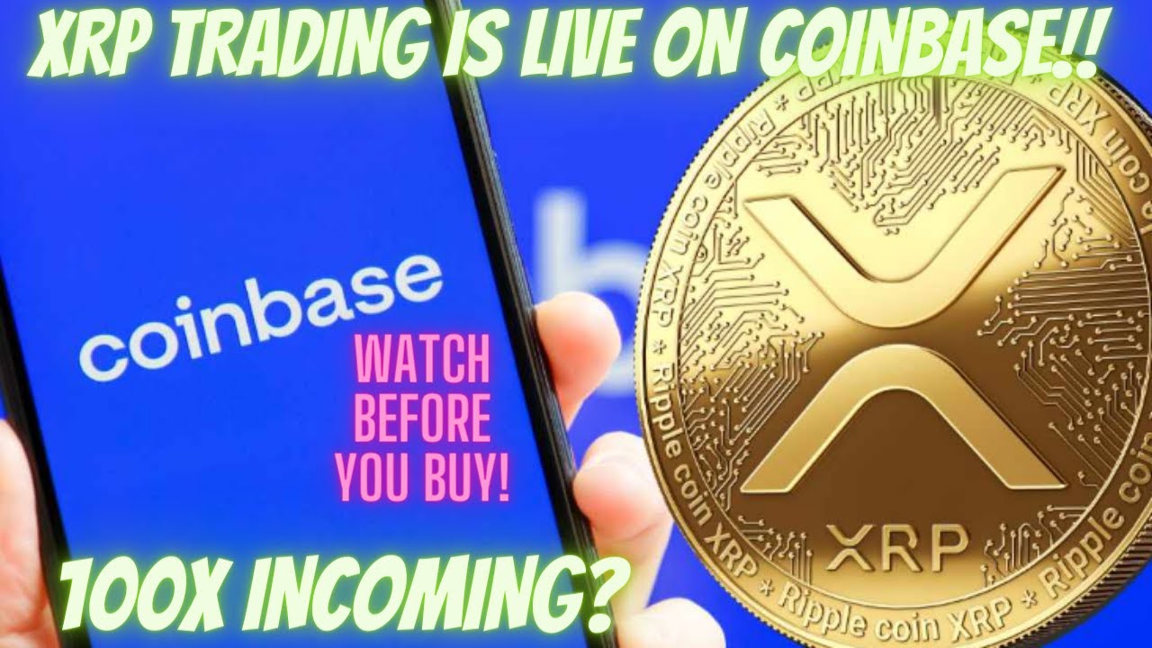 XRP TRADING NOW ON COINBASE!! WATCH THESE KEY LEVELS! - YouTube