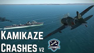 Epic Kamikaze Crash Compilation - IL2 Sturmovik Great Battles Combat Flight Simulator V2