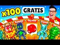 Giro x500 Ruletas de la Suerte y consigo EMOTE GRATIS!