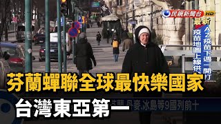 芬蘭蟬聯全球最快樂國家 台灣東亞第一－民視新聞