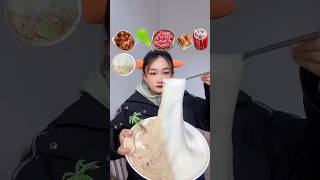 Beautiful Girl Satisfying Food ASMR Ep130