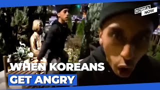 Angry Korean beats up ruckus causing American YouTuber