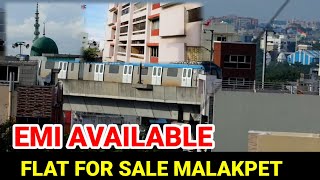 Flat for sale in Malakpet Hyderabad ||3bhk Flat for sale in Malakpet Hyderabad