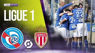 Strasbourg vs AS Monaco | LIGUE 1 HIGHLIGHTS | 03/13/2022 | beIN SPORTS USA