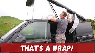 How to fit a pop-top thermal roof wrap to your campervan - Camper King