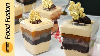 Millionaire's Dessert Cups Recipe by Food Fusion
