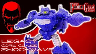 Legacy Core SHOCKWAVE: EmGo's Transformers Reviews N' Stuff