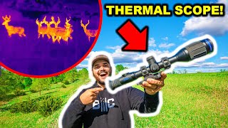 Exploring the ABANDONED High-Fence RANCH with THERMAL SCOPES at NIGHT!!!
