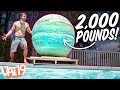 We Made the World's Largest Bath Bomb! We Made the World's Largest Bath Bomb!