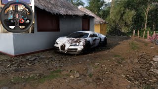 Abandoned Bugatti Veyron - Forza Horizon 5 (Logitech G29) Gameplay