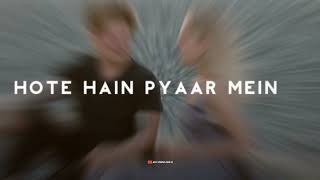 Hote hain pyaar mein | tum nahi ho mere status | #shorts #trending #viral #youtubeshorts
