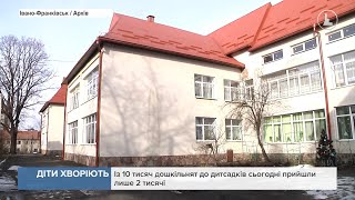 Уже три ДНЗ Франківської громади призупинили освітній процес через ГРВІ та COVID-19