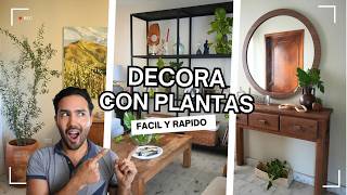 THIS HAPPENS IF YOU DECORATE WITH PLANTS 🙌🏻🏠 IMPROVE YOUR HEALTH