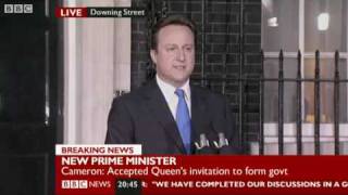 David Cameron is the UK's new prime minister - BBC News